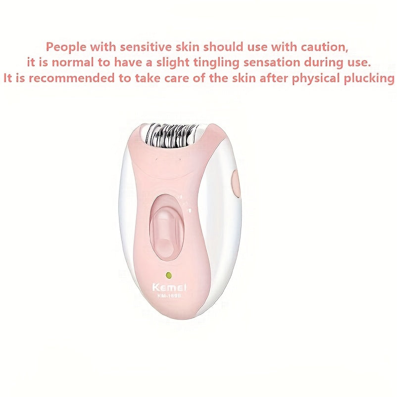 Kemei KM-189B - Stylish High-Performance Hair Trimmer for Private Areas - Portable, USB Rechargeable, Safe & Gentle - Compact Design for Effortless, On-the-Go Convenience