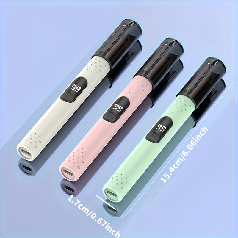 2pcs-Professional Ear and Nose Hair Trimmer, Portable Electric Nose Hair Trimmer, Neutral Design, Stainless Steel Blade, No Hair Removal, No Pain, Fashionable and Simple, USB Charging, Suitable for Trimming Nose Hair, Eyebrow and Ear Hair