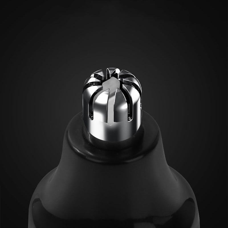 1pc Electric Nose Hair Trimmer for Men - USB-Rechargeable Cordless operation, Long-Lasting Lithium Battery (400mAh) - Compact & Lightweight design, Quick-Charge Grooming Tool - Safe, Quiet Motor - ABS Construction - Travel, Car, Home Use - Ideal for