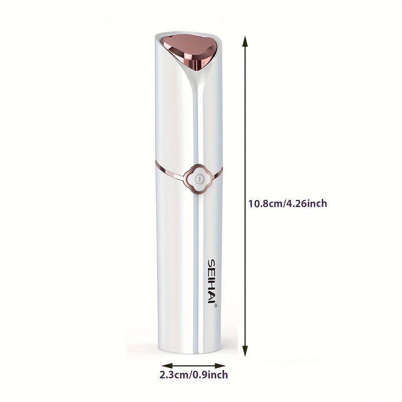 Facial Hair Removal for Women, Hair Removal Device (2025), SEIHAI Rechargeable Hair Remover for Women, Facial Hair Remover for Face, Upper Lip, Chin, Included 2 X Replacement Heads