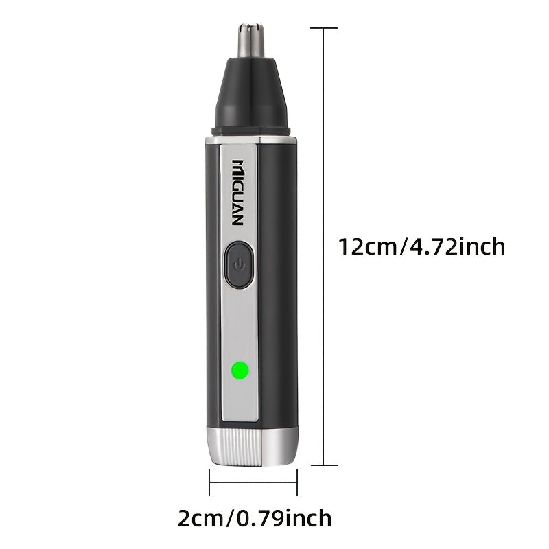 4-in-1 Professional Grooming Kit, USB Rechargeable Nose & Ear Hair Trimmer, Beard and Eyebrow Razor, Men'S Personal Care Tools