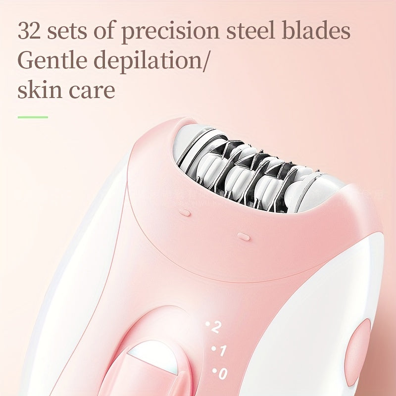 Kemei KM-189B - Stylish High-Performance Hair Trimmer for Private Areas - Portable, USB Rechargeable, Safe & Gentle - Compact Design for Effortless, On-the-Go Convenience
