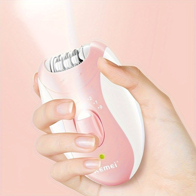 Kemei KM-189B - Stylish High-Performance Hair Trimmer for Private Areas - Portable, USB Rechargeable, Safe & Gentle - Compact Design for Effortless, On-the-Go Convenience