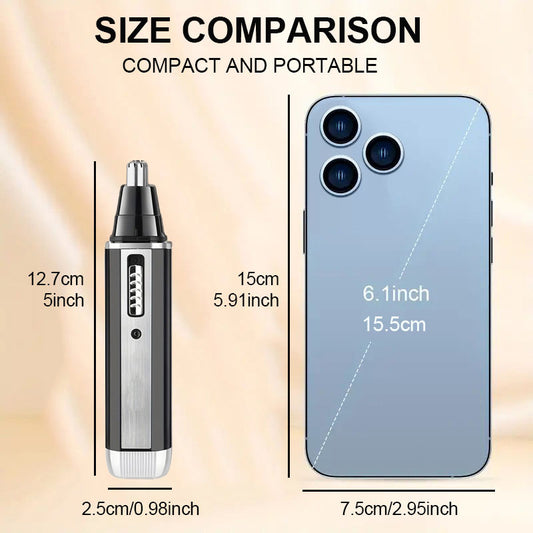 4-in-1 Men'S Grooming Kit: USB Rechargeable Electric Shaver, Nose & Ear Hair Trimmer, Beard and Eyebrow Razor, Portable Body Hair Trimmer, Men'S Personal Care Tools Set - The Best Easter&Father'S Day Gif
